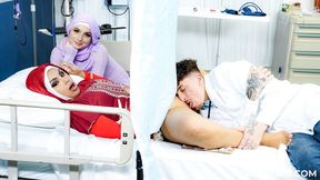 Evie Christian and C Stylex are enjoying fucking in the hospital