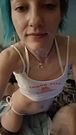 Marionette's Feet and Tits in Fishnets and a Sexy Micro Bikini