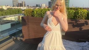 Public Outdoors Amateur - Fucked &amp_ Creampied