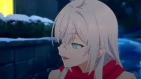 Alya Yields to Kuze in Forbidden Passion – A Steamy Parody Encounter