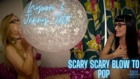 Nyxon & Jenny Jett Scary Scary Blow To Pop 540p