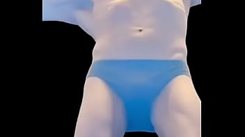 OnJonAI Stretching In Briefs Montage AI