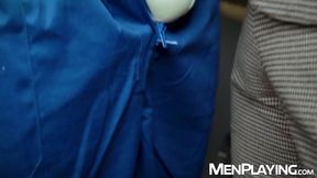 Boss Jacob Lord makes his coworker Ridick work for his promotion