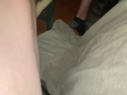 Big Cock Edging Results In Massive Cumshot Oozing AND Shooting Jizz