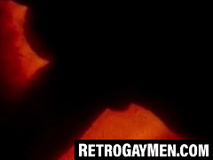 Retro stud Michel Zen indulges in a sloppy cock sucking feast