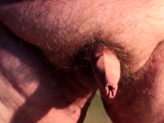 Chubby Guy's Little Joystick Swings Freely