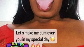 Come fuck me on my birthday 🎉