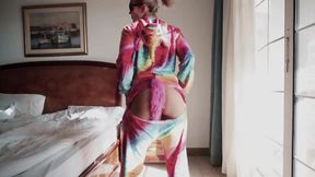 Morning fun in pajamas