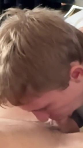 My Cute Stepbrother Sucks My Big Throaty