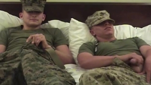 Active Duty: A Sticky Union Between Two Barebackers