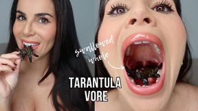 Tarantula vore with reverse endoscopic views - Lalo Cortez and Vanessa