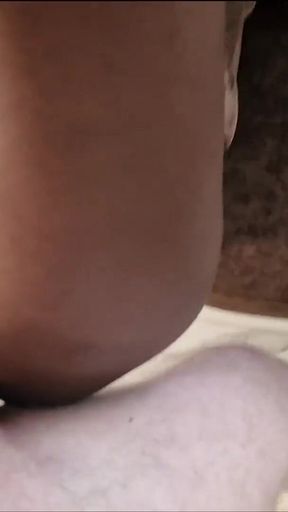 Black Girl Gets Super Sexy Creampie From Her White Stepdaddy