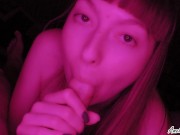 Girlfriend Sucks My Dick Closeup and Moans Hard Sex