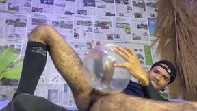 Enjoying Sex with an Inflated Condom