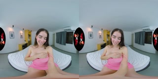 VRLatina - Pretty Shy Latina Debut VR Porn Scene