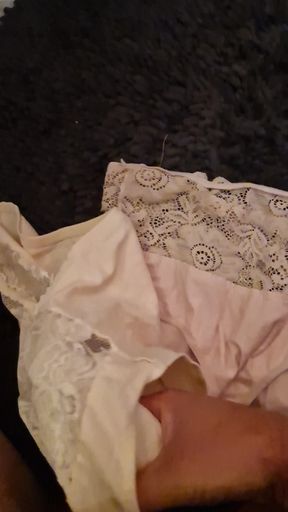 Playing with mother-in-law&#039;s panties