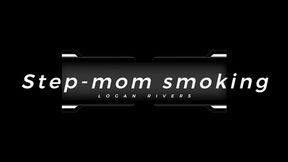 Step-mom smoking