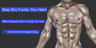 Straight Step Bro Fucks You Hard! | Erotic Audio For Men