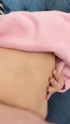 The Submissive Girl Moans Loudly From the Large Cock in Her Ass.