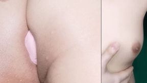 DaniTheCutie gets her ass plugged and vibrated if she answers wrong in a game show