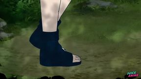 Sakura caught Sasuke Fucking Naruto hard
