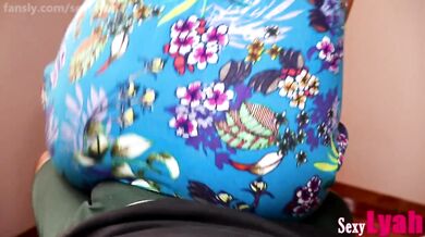 My Virgin Stepcousin sits on my Lap Dancing in a Dress