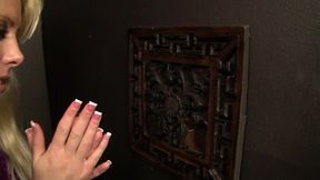 she loves her big cock suprise at the gloryhole