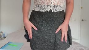 Risky Library Tutoring Session - Your Hot Tutor Helps You Cum