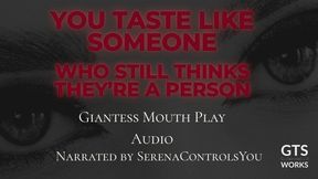 You Taste Like Someone Who Still Thinks They're A Person
