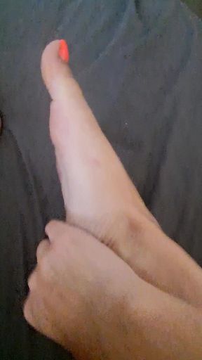 Lotioning up These Feet