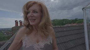 andi james snake dave rooftop dick sucking