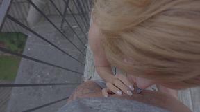 andi james snake dave rooftop dick sucking