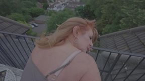 andi james snake dave rooftop dick sucking
