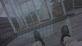 andi james snake dave rooftop dick sucking