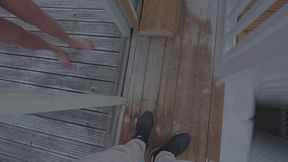 andi james snake dave rooftop dick sucking