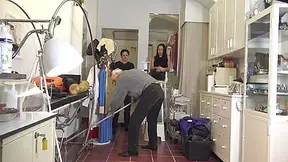 Clean Up Pi Mp Has To Wash Mistress Lovers Laundry! By