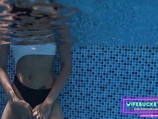 Amateur MILFs by Wifebucket - Our underwater vacation sex