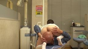 Elegant Dental Hygienist Leaning Close