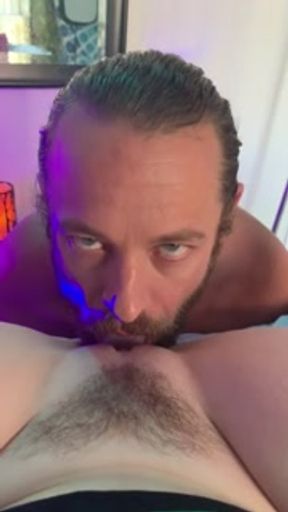 Big cock hero licks pussy until he has no choice but to cum cover it