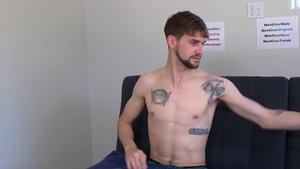 NextDoorCasting: European Jerold Benton jerking nice big dick