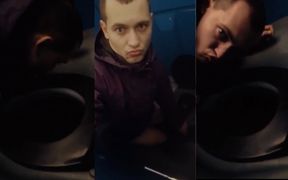 Boy Licking Public Toilets