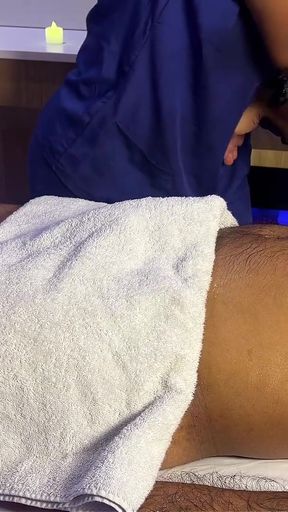 Leyne Rodriguez: Hot Latina's Intense Oiled Massage Session Ends Too Quickly   Clip 2