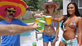 Pool Party With Two Horny Girls