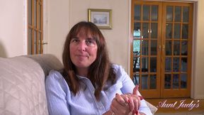 40 plus milf sex with beauteous sweet one from Aunt Judy's