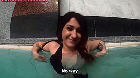 Risky Pick Up Sex With Petite Spanish In Famous Thermal Bath - Valentina Lapiedra