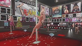 Pole Dancing At Tramps 2