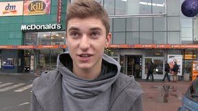 Spread-Legged Czech Stud Pounded Raw - XXX Gay