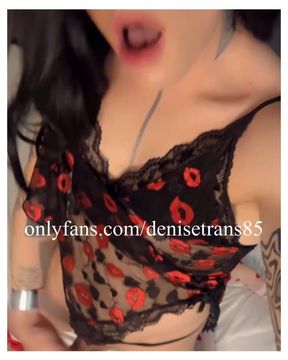 Slut Shemale Jerking off, Preview.