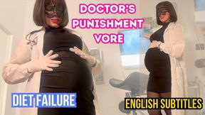 Cleo Domina- Doctor’s Punishment Vore- Diet Failure - ENG SUB