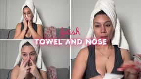 Towel on My Head, Nose in Trouble copy